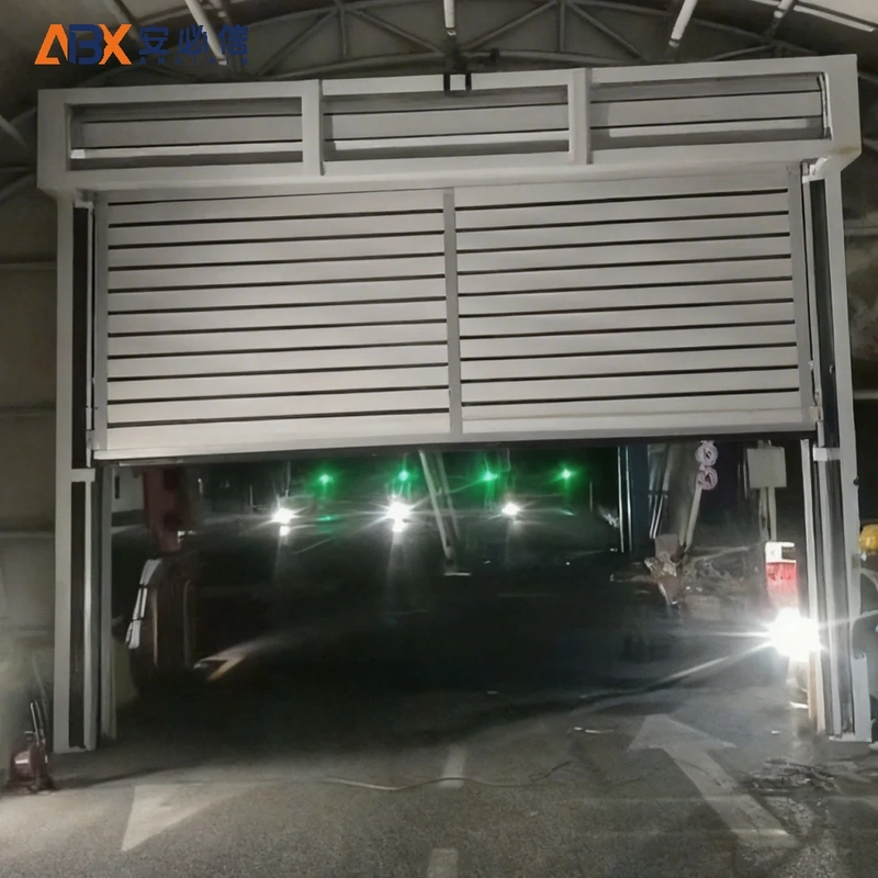 白山市消防快速门